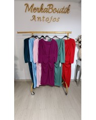 Vestido Midi Crespón Úrsula | Vestido elegante y favorecedor