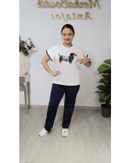 Camiseta Perrito Bali | Talla única 40 a 48