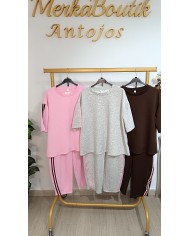 Conjunto Deportivo Rayas Milan | Talla única 48 a 54