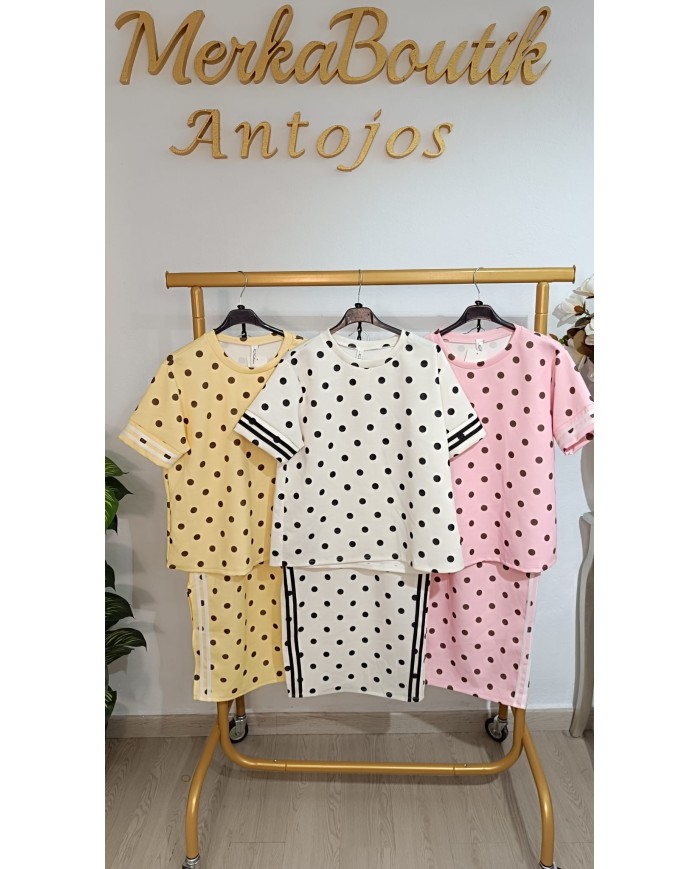 Conjunto Falda Bulería de dos piezas para mujer, talla única de la 40 a la 44