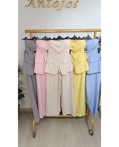 Conjunto Palabra de Honor Rubí de dos piezas para mujer, talla única de la 38 a la 42