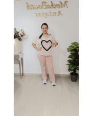 Jersey Corazón Latino | Talla única 42 a 54