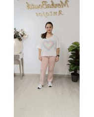 Jersey Corazón Latino | Talla única 42 a 54