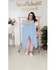 Pantalón Elastizado Papasey Cinturón | Talla única 46 a 54