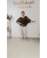 Jersey Ganchillo Olivia | Jersey calado femenino y versátil