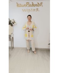 Rebeca Crochet Larga Naturaleza | Talla única 44 a 54