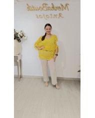 Jersey Ganchillo Olivia | Jersey calado femenino y versátil