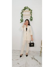 Conjunto Piqué Álava | Conjunto elegante de dos piezas para mujer