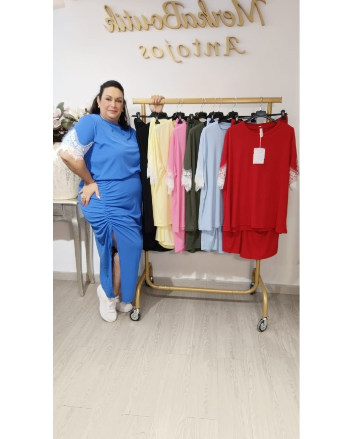 Conjunto Grecia - Elegancia Mediterránea