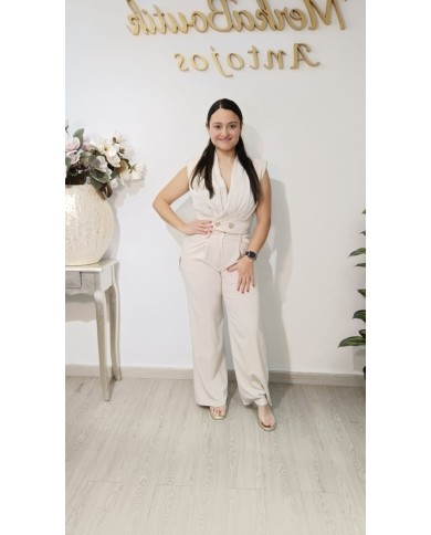 Conjunto Chaleco Pata Ancha Mini Cloe | Talla única 38 a 42