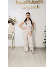 Conjunto Chaleco Pata Ancha Mini Cloe | Talla única 38 a 42