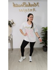 Camiseta Sport Ángeles | Talla única 48 a 54