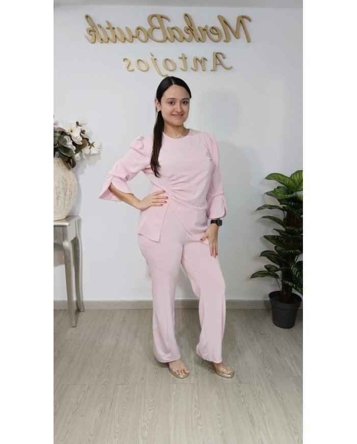 Conjunto Crespón Mateo | Conjunto elegante de dos piezas para mujer