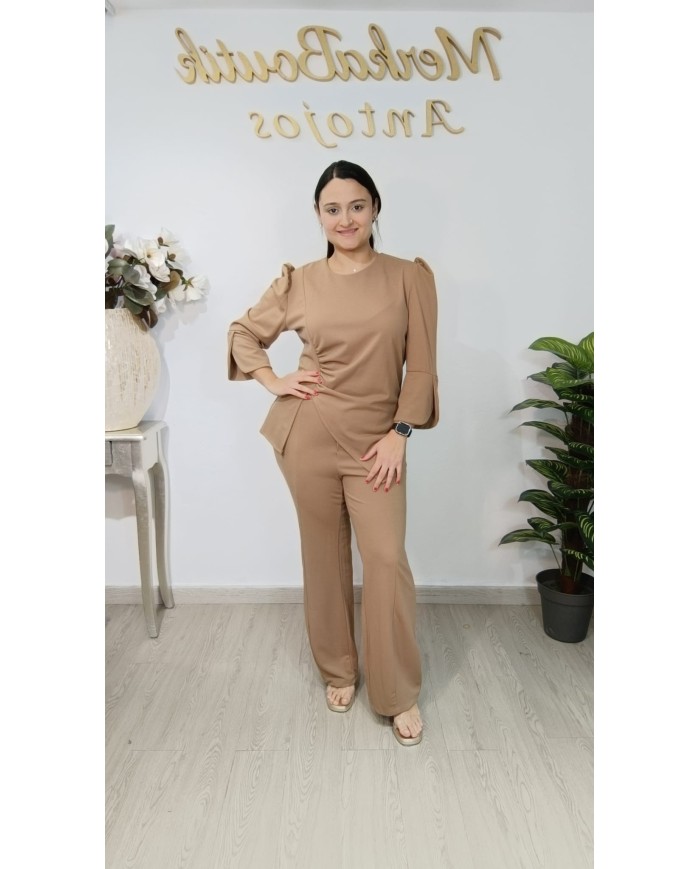 Conjunto Crespón Mateo | Conjunto elegante de dos piezas para mujer