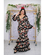 Vestido Pantoja | Vestido de flamenca talla única 48 a 56