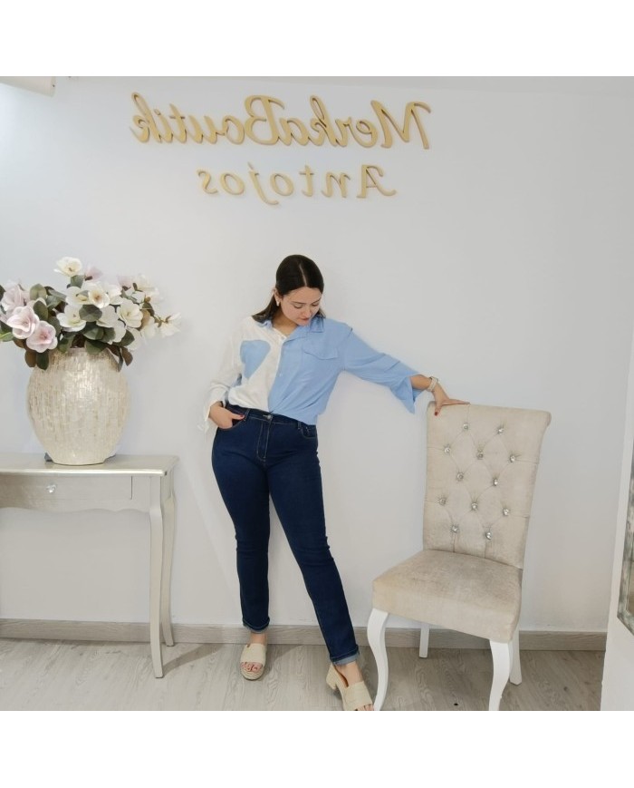 Vaquero Ajustado Toronto | Confort Elástico que Estiliza tu Figura