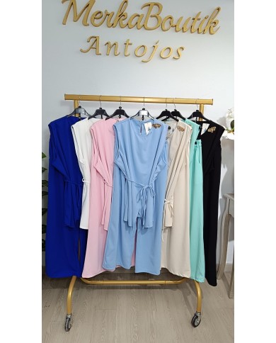 Conjunto Griego de dos piezas para mujer, talla única de la 48 a la 54