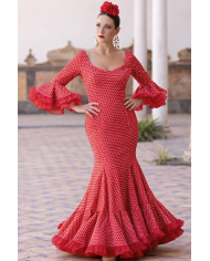 Vestido Realeza Lunar Pequeño | Vestido flamenco de lunares