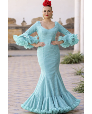Vestido Realeza Lunar Pequeño | Vestido flamenco de lunares