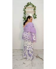 Vestido Jiménez | Vestido flamenco de lunares y flores