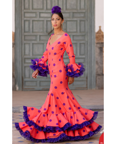 Vestido Vélez Lunar | Vestido flamenco de lunares para mujer