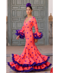 Vestido Vélez Lunar | Vestido flamenco de lunares para mujer