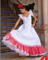 Bata Capilla | Bata romera elegante con vuelo