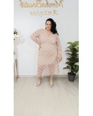 Vestido Gasa Lunar Lucía | Elegancia y Estilo en Moda Femenina