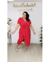 Vestido Crespon Flor | Elegancia y Estilo en Cualquier Ocasión