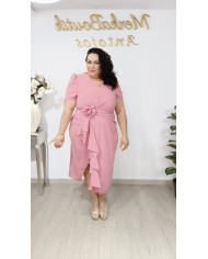 Vestido Crespon Flor | Elegancia y Estilo en Cualquier Ocasión