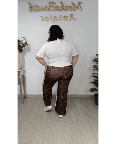 Conjunto Deportivo Pata Ancha Print Mercurio | Talla única 44 a 54