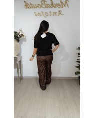 Conjunto Deportivo Pata Ancha Print Mercurio | Talla única 44 a 54