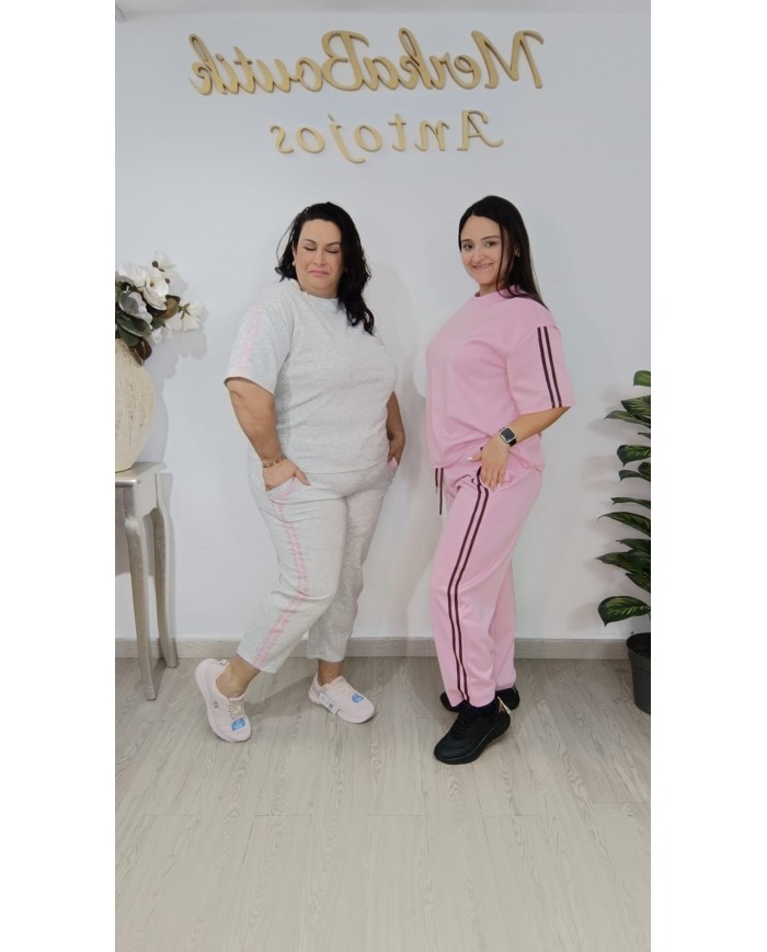 Conjunto Deportivo Rayas Milan | Talla única 48 a 54