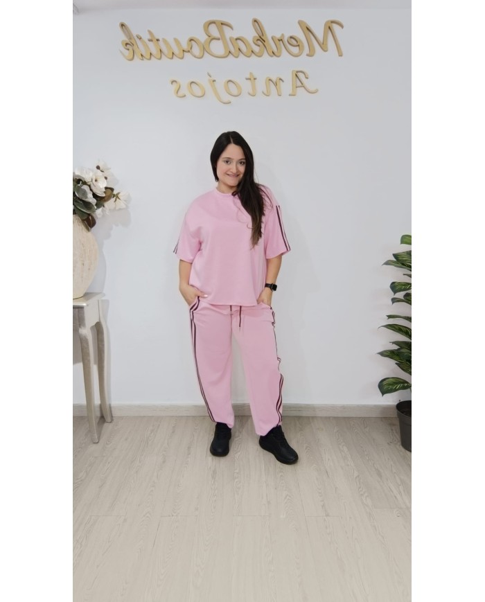 Conjunto Deportivo Rayas Milan | Talla única 48 a 54