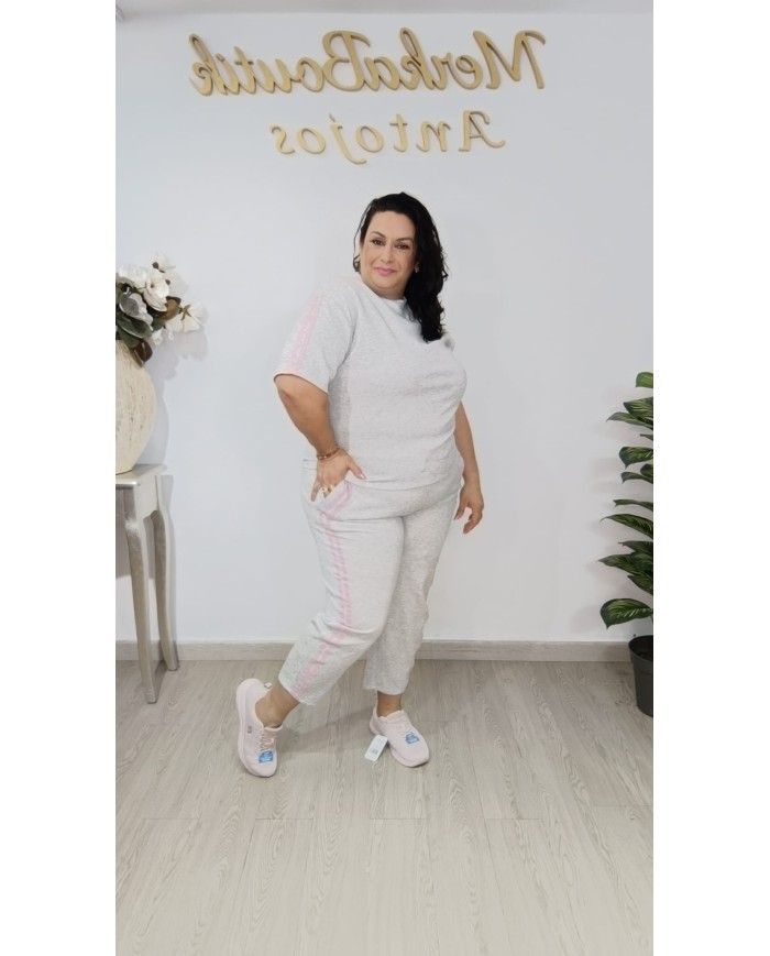 Conjunto Deportivo Rayas Milan | Talla única 48 a 54