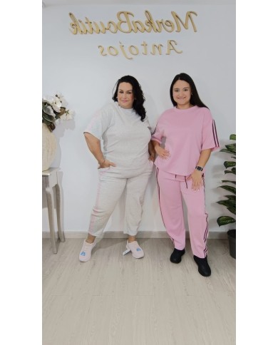 Conjunto Deportivo Rayas Milan | Talla única 48 a 54