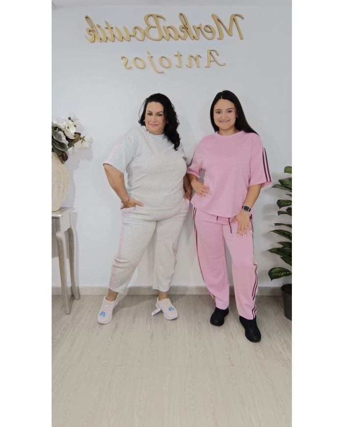 Conjunto Deportivo Rayas Milan | Talla única 48 a 54