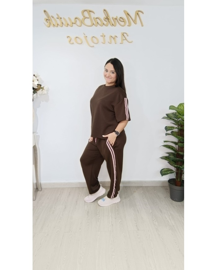 Conjunto Deportivo Rayas Milan | Talla única 48 a 54