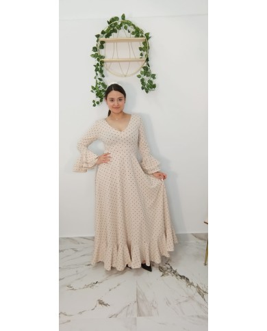 Bata Romerita | Bata romera de lunares para mujer