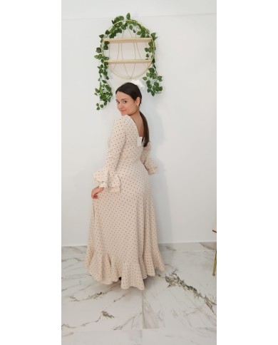 Bata Romerita | Bata romera de lunares para mujer