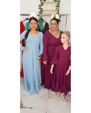 Bata Revoltosa Niña | Bata romera infantil de lunares