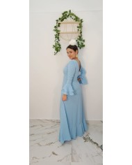 Bata Revoltosa Crespón | Bata romera de lunares para mujer