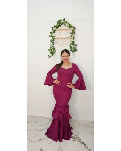 Vestido Pantojero Flamenco de Lunares | Vestido Flamenca Elegante