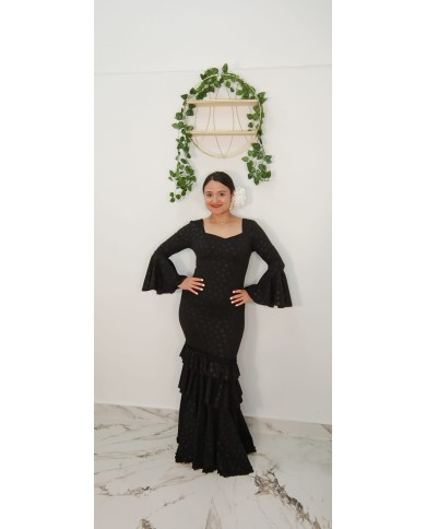 Vestido Pantojero Flamenco de Lunares | Vestido Flamenca Elegante