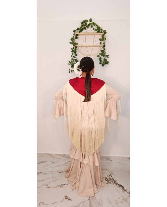 Capa Mantón Flamenca con Flecos | Complemento Flamenco | Merkaboutik