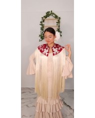 Capa Mantón Flamenca con Flecos | Complemento Flamenco | Merkaboutik