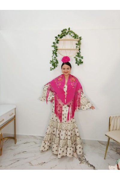 Vestido Flamenco Canastero | Vestido de lunares para mujer