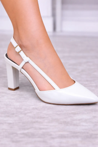 Zapato Pilar Mujer Elegante Tacón Slingback | Merkaboutik