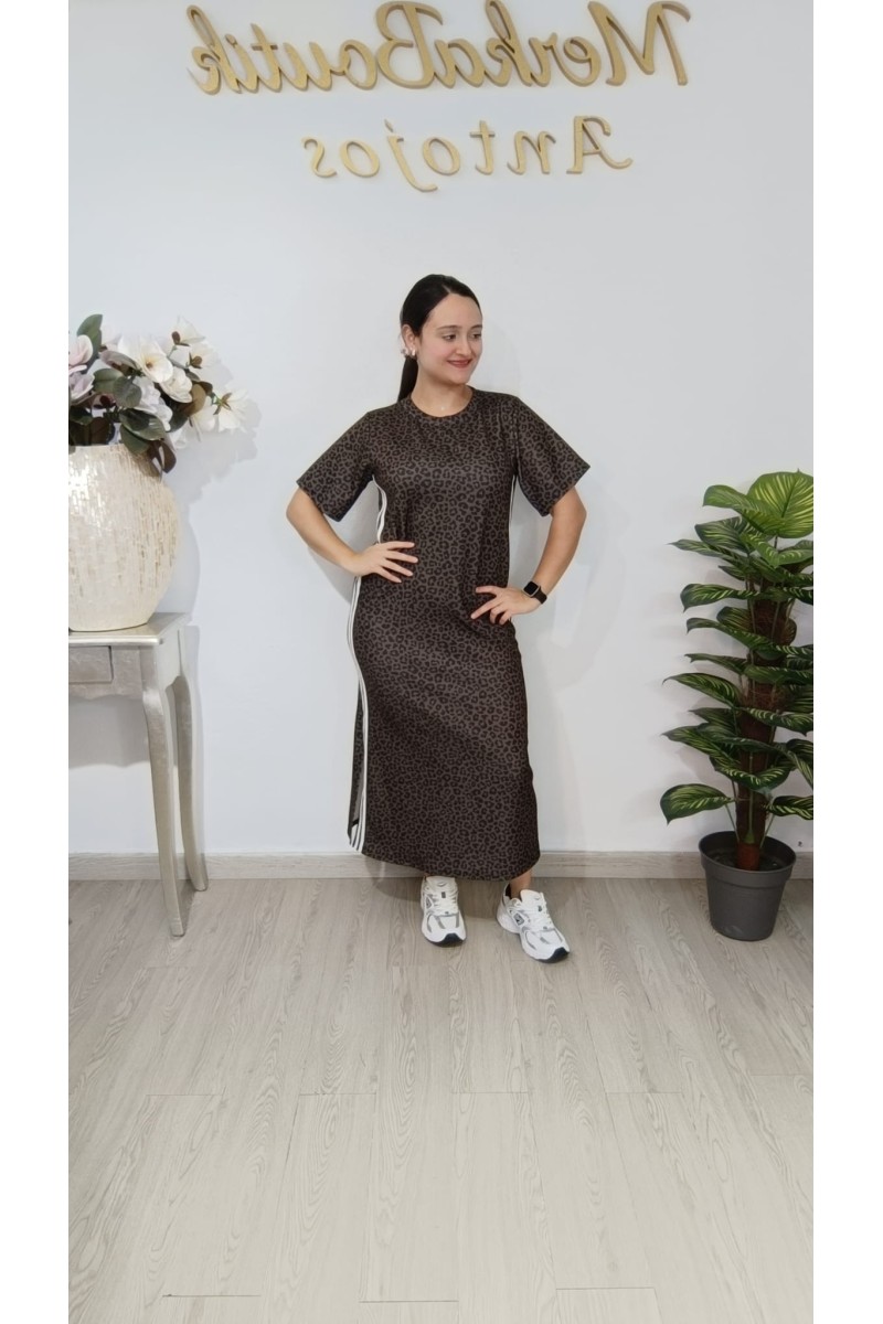 Vestido Print Carmen | Vestido Animal Print Mujer | Merkaboutik