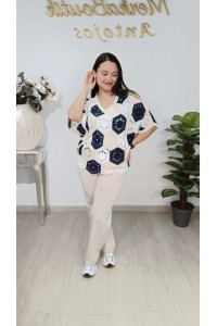 Jersey Crochet Bohemia | Talla única 44 a 54